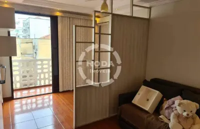 Apartamento à venda – 67m² | 1 dormitório | reformado e planejado | centro – são vicente/sp