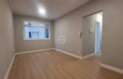 Apartamento com vista mar à venda – 50m² | 1 dormitório | reformado | centro – são vicente/sp