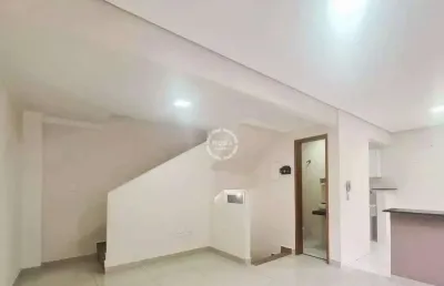 Casa triplex à venda, 2 quartos, 1 vaga, macuco - santos/sp