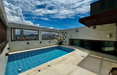 Cobertura duplex no bairro da pompéia, 03 quartos sendo 01 suíte, piscina, 03 vagas de garagem.