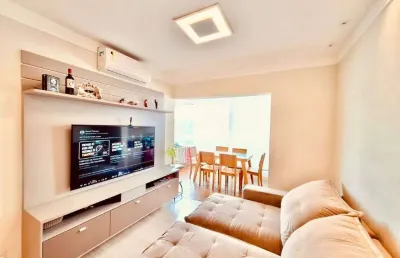Apartamento no residencial quality house – 88m², andar alto, varanda gourmet | santos-sp