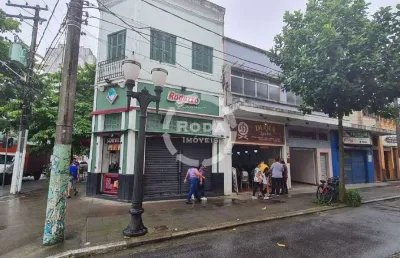 Loja comercial espaçosa do centro de santos com cozinha e banheiro