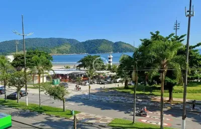 Apartamento frente mar com 3 dormitórios 1 suíte a venda no bairro aparecida em santos