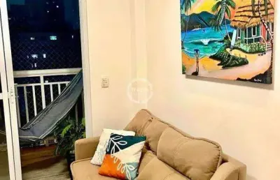 Apartamento moderno em condomínio completo no josé menino - 1 vaga e lazer completo