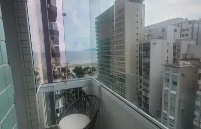 Apartamento à venda, 1 quarto, 1 vaga, embaré - santos/sp