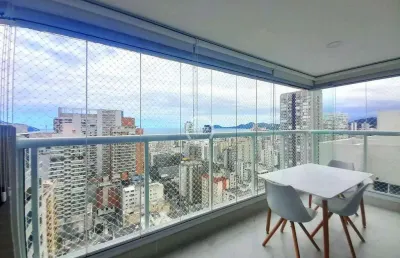 Apartamento com 3 quartos para alugar na Avenida Ana Costa, --, Gonzaga, Santos