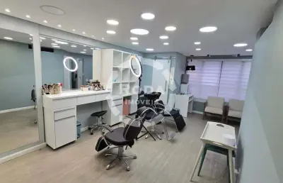 Sala comercial montada à venda – 50m² | vila mathias – santos/sp
