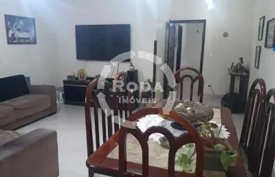 Casa sobreposta alta à venda – 3 dormitórios | 2 vagas | aparecida – santos/sp