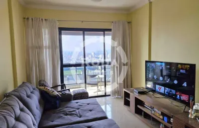 Apartamento de frente com 3 dormitórios 3 suites 3 vagas à venda na aparecida -santos