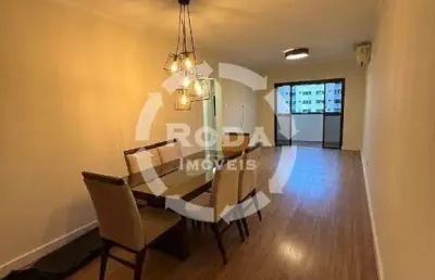 Apartamento para aluguel, 2 quartos, 1 suíte, 1 vaga, marapé - santos/sp