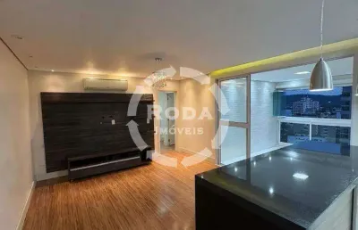 Apartamento à venda, 2 quartos, 1 suíte, 1 vaga, ponta da praia - santos/sp