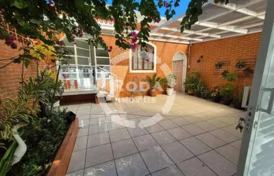 Casa charmosa isolada, 3 dormitórios à venda no bairro da aparecida – santos (sp)