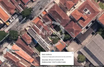 Terreno à venda na Rua Princesa Isabel, --, Vila Belmiro, Santos