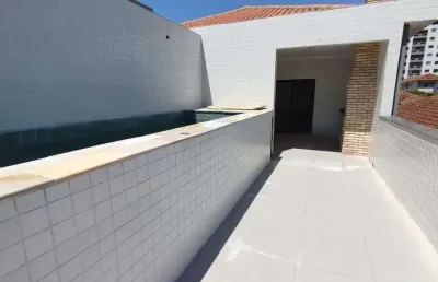 Sobreposta alta nova à venda – 3 suítes, espaço gourmet e piscina | santos