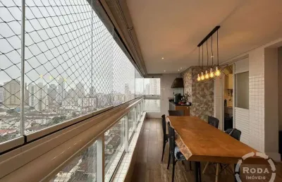 Apartamento 3 quartos à venda no embaré - santos sp