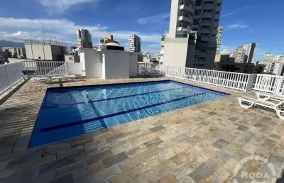 Apartamento com 3 quartos para alugar na Avenida Marechal Deodoro, --, Gonzaga, Santos