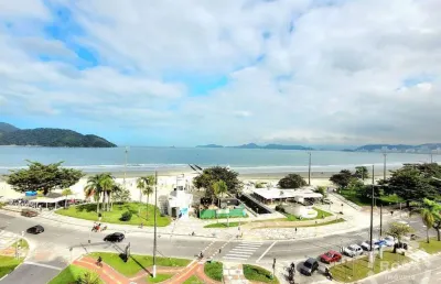 Apartamento alto padrão com vista para o mar – 3 dormitórios, 200m² – ponta da praia, santos
