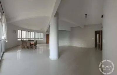 Amplo apartamento com 4 dormitórios (2 suítes) no gonzaga – santos/sp