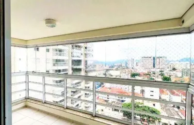 3 dormitórios, 1 suíte e 2 vagas – condomínio com lazer completo na vila belmiro - santos/sp
