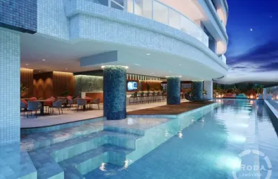 Lançamento no ilhas resort a venda - 2 dorm na planta - santos