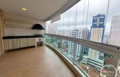 Apartamento de alto padrão no boqueirão, santos/sp – 3 suítes, varanda gourmet e lazer completo