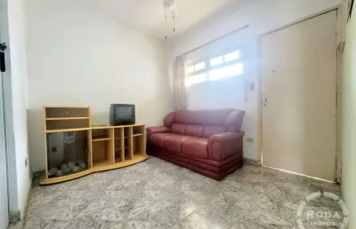 Apartamento frente praia – santos | 1 dormitório com garagem | r$ 350.000 - ponta da praia
