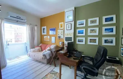 Apartamento 1 quarto reformado lindo no boqueirão 2 quadras da praia - santos
