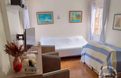 Apartamento com 1 quarto para alugar na Avenida Presidente Wilson, --, José Menino, Santos
