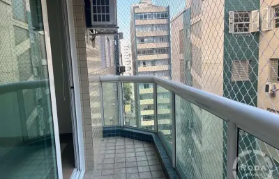 Apartamento com 2 quartos à venda na Avenida Siqueira Campos, --, Embaré, Santos