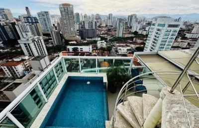 Apartamento com 4 quartos à venda na Rua Castro Alves, --, Embaré, Santos
