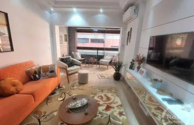 Apartamento porteira fechada com 3 dormitórios 1 suite a venda na aparecida, santos/sp