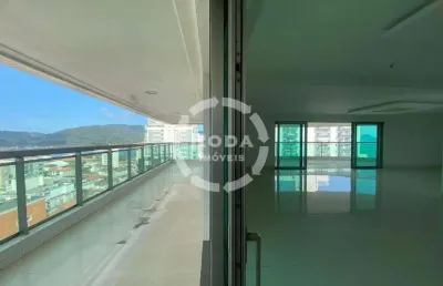 Luxo e alto padrão na ponta da praia em apartamento com vista para o mar 4 suítes e lazer completo