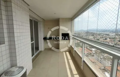 Apartamento à venda, 3 quartos, 1 suíte, 2 vagas, ponta da praia - santos/sp