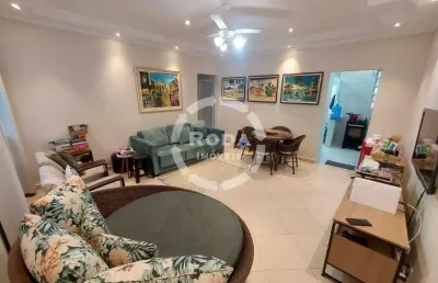 Apartamento 2 quartos, 86m2, na quadra da praia aparecida - santos/sp