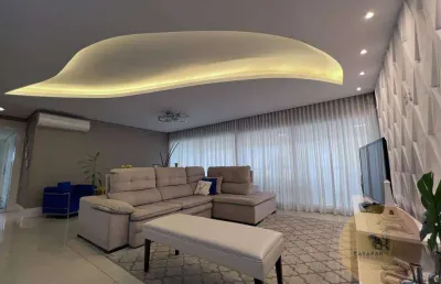 Apartamento à venda mobiliado e andar alto no reserva, 234m² e 4 quartos
