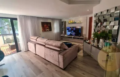 Apartamento duplex à venda 2 suítes e 170m², bairro jardim e mobiliado