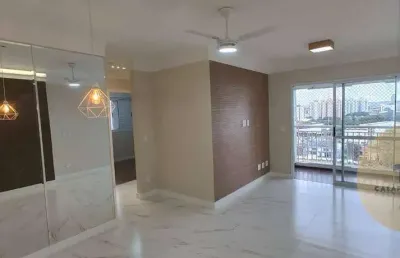 Apartamento no centro à venda com sacada gourmet e lazer, 2 vagas
