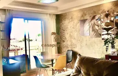 Apartamento à venda com 3 quartos no campestre, 74m² e com lazer