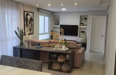 Apartamento à venda com 123m² e 3 quartos,  sacada gourmet e lazer completo
