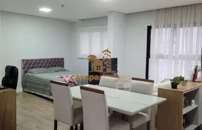 Apartamento studio à venda com 44m² e 1 vaga, no boa vista na kennedy