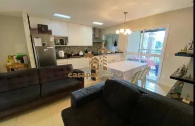 Apartamento à venda com 71m², 3 quartos com sacada gourmet e lazer