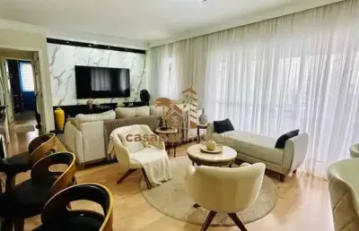 Apartamento à venda com 125m², 3 quartos, 2 vagas  e lazer completo