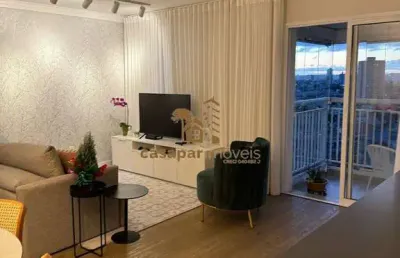 Apartamento à venda com 72m² no campestre, andar alto e vista livre