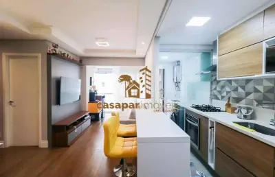 Apartamento à venda com 2 quartos, lazer completo e 2 vagas