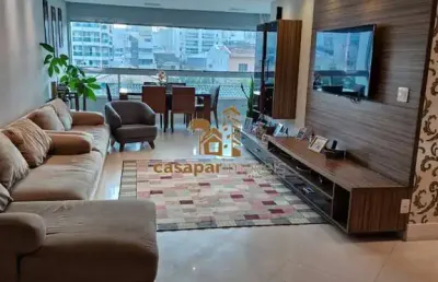 Apartamento à venda com 150m², 3 suítes com lazer completo e sacada gourmet