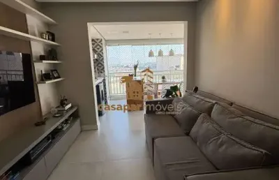 Apartamento à venda com 83m² e 3 quartos, lazer completo e sacada gourmet