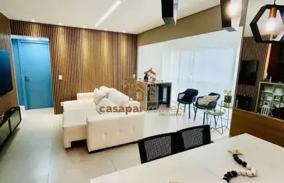 Apartamento à venda com 96 m², 3 quartos, sacada gourmet e lazer completo