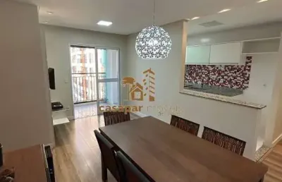 Apartamento à venda com 71m², 3 dormitórios com 2 vagas e lazer completo