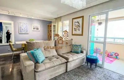 Cobertura duplex à venda no campestre, 158m² com 3 suítes e 2 vagas