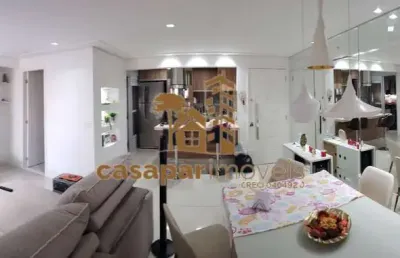 Apartamento à venda com 78m², 3 dormitórios com sacada gourmet e lazer